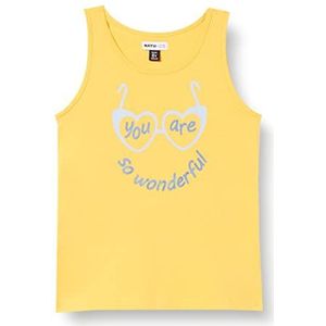 Tuc Tuc Girls-Happy Message T-shirt voor meisjes, Geel, 4 Jaren