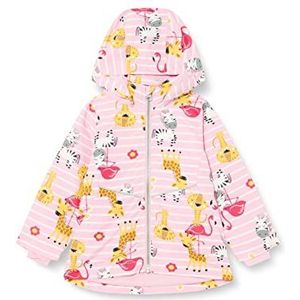 NAME IT Nmfmaxi jas voor babymeisjes met dierenstreep, lila sachet, 86 cm