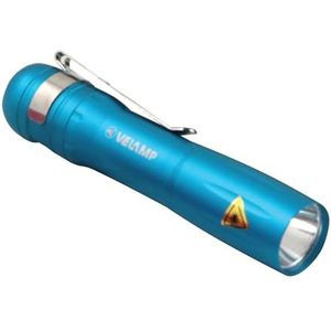 Mini Metal LED Torch with Clip to Rechargeable
