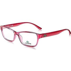 Lacoste L3803B bril, fuchsia met glittertempel, 51/14/135, Fuchsia met glitter