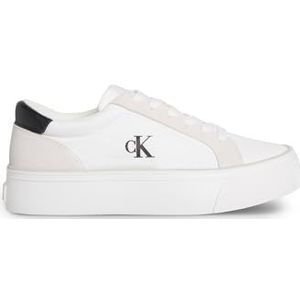 Sneaker - Leer - Ronde Neus - Logoprint - Gewatteerde Rand - Anti-slip Zool