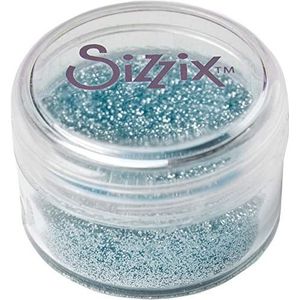 Sizzix Biologisch afbreekbare fijne glitter 663886, belbloem, blauw, eenheidsmaat