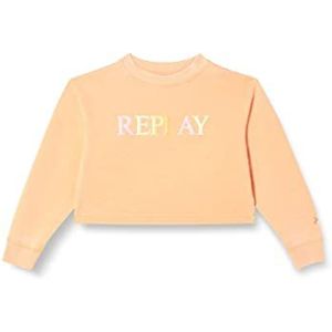 Replay Sweatshirt voor meisjes, 143 Papaya, 12 Jaren