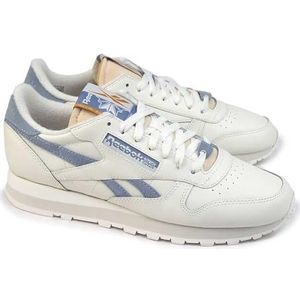 Reebok Classic Leather uniseks-volwassene Sneaker,CHALK/VINBLU/BON,40.5 EU