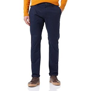TOM TAILOR Uomini Chino broek met stretch 1032870, 10668 - Sky Captain Blue, 30W / 32L