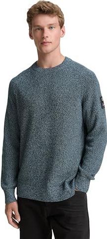 Tom Tailor Denim - Regular Fit - Gebreide Pullover - Katoen