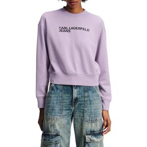 Karl Lagerfeld - A1W20005 - Sweatshirt - Lila - Biologisch Katoen - Duurzaam