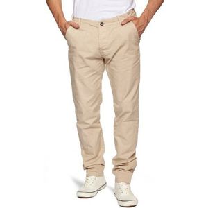 Wrangler Chino – jeans – chino – kleur – heren, Beige, 36W x 34L