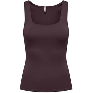 ONLY Dames Onlea S/L 2-Ways Fit Top JRS Noos, Winetasting, 3XL, Winetasting, 3XL