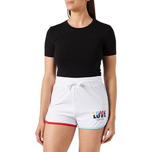 Love Moschino Vrouwen Hot Pants Casual Shorts, Optical White, 48, wit (optical white), 48 NL