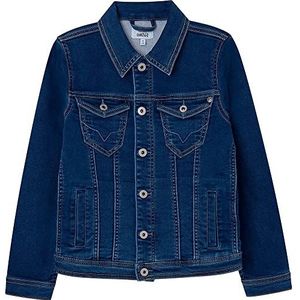 Pepe Jeans Legendarische jas, kinderen en jongeren, blauw (denim-JS0), 4 jaar