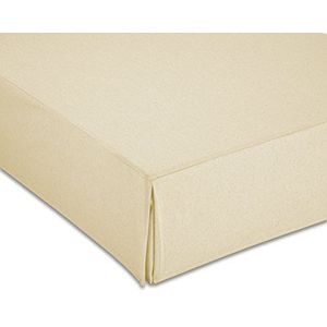 Martina Home Canada Boxspringhoes, polyester, beige, 150 cm bed