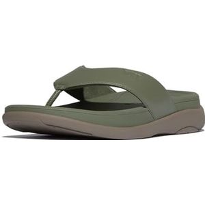 Fitflop F-Mode GO Mens teen post sandalen, safari groen, 7 UK, Safari Groen, 41 EU