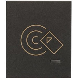 Vimar 30812.G - Kaartlezer - Zwart - NFC/RFID-smartcard - Bluetooth 5.0