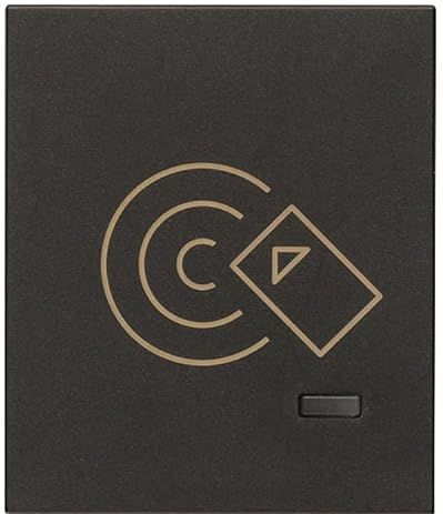 Vimar 30812.G - Kaartlezer - Zwart - NFC/RFID-smartcard - Bluetooth 5.0