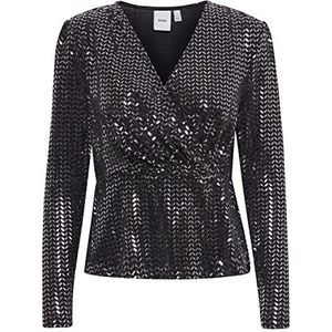 ICHI Dames IHPORTER LS Longsleeve, 194008/Black, S