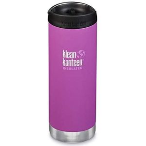 Klean Kanteen Unisex - volwassenen TKWide VI drinkfles, Berry Bright (mat), 473 ml