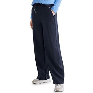 Street One Joggingbroek voor dames, blauw (deep blue), 38W x 32L