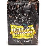 Dragon Shield ART11102 Black (60) Nein Matte Japanese Size Sleeves 60pk