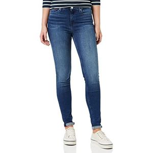 Tommy Hilfiger Nora Mr Skny Nnmbs Jeans voor dames, Nieuw Niceville Mid Blue Stretch, 26W / 28L