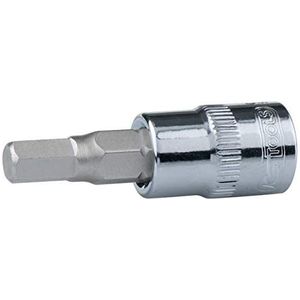 KS Tools 918.4361 1/4"" CHROMEplus Bit-dopsleutel binnenzeskant, 10mm