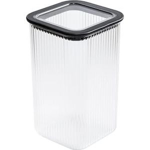 BranQ Home essential Neroli Universele container met deksel voor het bewaren van levensmiddelen zoals meel, muesli, suiker en meer, BPA-vrij kunststof, 1,57 l