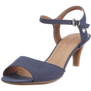 s.Oliver Selection 5-5-28318-28 damessandalen, Blauw denim 802, 36 EU