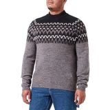 Casual Friday Trui  aardetinten / donkergrijs / wit