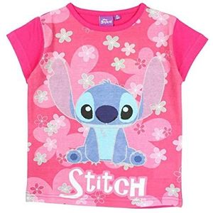 Disney T-shirt voor meisjes, Fuchsia, 4 Jaren