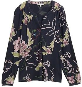 TOM TAILOR - T-shirt - Big Flower Design - Dames - Lange Mouwen