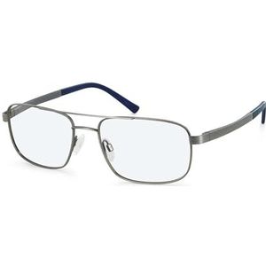 Hero Men's HRO-4318 Optische Prescription Eyewear Frames, Gunmetal, 56, gunmetal, 56