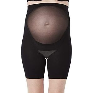 Spanx Dames Power Mama Maternity Mid-Tigh Shaper vormende top, beige (zwart 000), 36