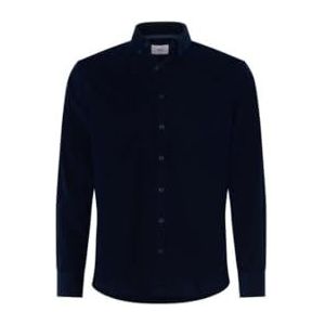 BRAX Daniel U Corduroy-herenhemd in zacht fijn corduroy-hemd met button-down-kraag, Athletic, M