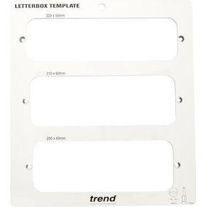 Trend Temp/LB/A Template LETTERBOX, Zwart