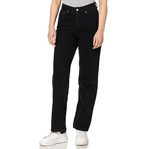 JACK & JONES Dames Jeans, zwart denim, 31W x 30L