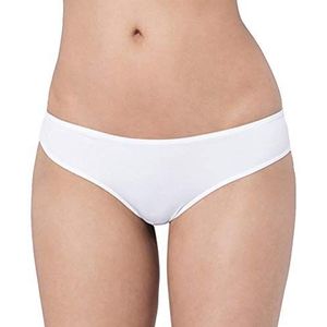 Triumph Dames Lovely Micro Brazilian String Taillenslip, wit, L