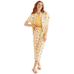 women'secret Capri-pyjama, Geel, M