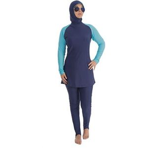 Beco Dames moslim badpak wetsuit watersport bovendeel met broek zwemwear burkini