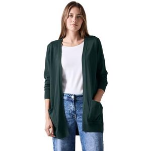 CECIL Open vest, fir green, XXL