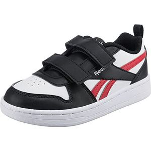 Reebok Koninklijke Prime 2.0 2v Sneakers voor jongens, Core Zwart Ftwr Wit Vector Rood, 18.5 EU