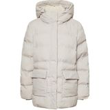 Pcnorma Puffer Jacket, Zilvergrijs, M