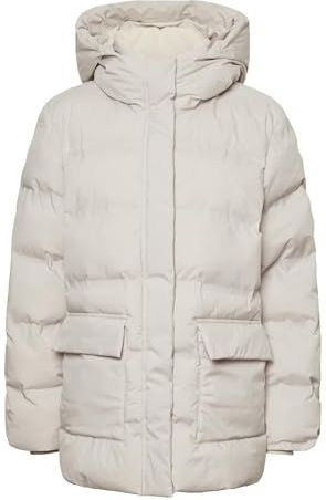 Pcnorma Puffer Jacket, Zilvergrijs, M