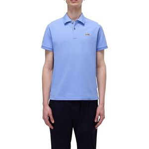 NAPAPIJRI Man Ruggy poloshirt met korte mouwen BLAUWE BLOEM M