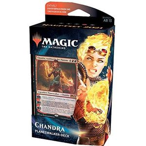 Magic: The Gathering Planeswalker Deck Chandra, katalysatorol van de vlammen, hoofdset 2021, (60 kaarten)