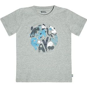 T-shirt - Biologisch Katoen - Speelse Print - Voor Kleine Ontdekkingsreizigers