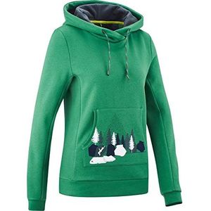 Edelrid Dames Spotter Hoody, Pine Green, XS