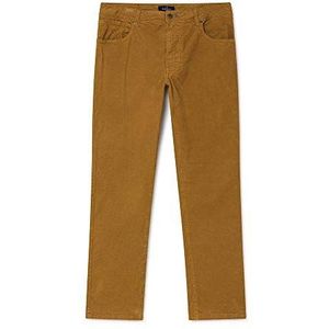 Hackett Corduroy 5 stuks jeans recht heren, geel (mosterd 079), 32W / 34L