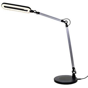 Briloner Led-tafellamp, dimbaar, kleurtemperatuurregeling, touch-bediening, hoogte instelbaar, 6,6 watt, 700 lumen, zwart, 6,6 watt