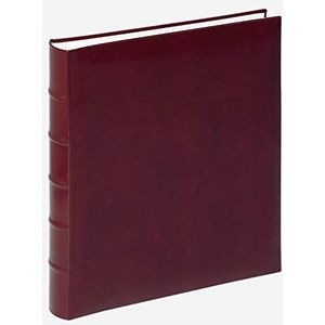 walther design fotoalbum rood 30 x 37 cm imitatieleer met opstaande frets, Classic FA-373-R