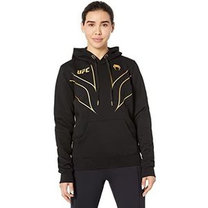 Venum Sweatshirt met capuchon voor dames, zwart/goud, XS